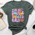 In My Double Digits Era Groovy Ten Years Old 10Th Birthday Bella Canvas T-shirt Heather Forest