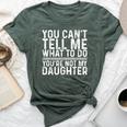 Saying Dad Mom Daughter Humor Father’S Day Bella Canvas T-shirt Heather Forest