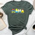 Mama Mom And Dad Birthday Princess Girl Family Matching Bella Canvas T-shirt Heather Forest