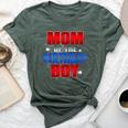 Matching Family Mom Of The Birthday Boy Spider Web Bella Canvas T-shirt Heather Forest