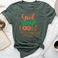 Scout For Girl Cookie Grandma Scouting Family Matching Bella Canvas T-shirt Heather Forest