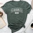 Senior Mom 2026 Proud Mom Of A Class Of 2026 Graduate Mother Bella Canvas T-shirt Heather Forest