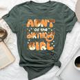Aunt Of The Birthday Girl Dog Family Party Decorations Bella Canvas T-shirt Heather Mauve