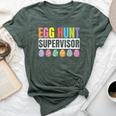 Egg Hunt Supervisor Mom Dad Egg Hunting Squad Girls Boys Bella Canvas T-shirt Heather Mauve