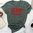 Heart Breaker Happy Valentine's Day Retro Women Bella Canvas T-shirt Heather Mauve