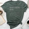 Heavy Metal Mom Definition Heavy Metal Mom For Women Bella Canvas T-shirt Heather Mauve