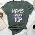 Mami's Always On Top Mother's Day Family Bella Canvas T-shirt Heather Mauve
