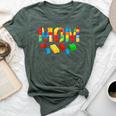 Mom Master Builder Building Blocks Bricks Mother's Day Bella Canvas T-shirt Heather Mauve
