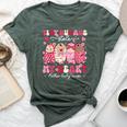 Mother Baby Nurse Tiny Humans Stole My Heart Valentines Day Bella Canvas T-shirt Heather Mauve