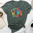Overstimulated Moms Club Mother's Day Mom Life Mom Bella Canvas T-shirt Heather Mauve