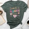 Soon To Be Mommy 2025 Mom Est 2025 Loading Promoted To Mommy Bella Canvas T-shirt Heather Mauve