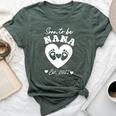 Soon To Be Nana 2025 First Time Mom Pregnancy Bella Canvas T-shirt Heather Mauve