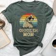 Vintage Chicken Mom Chicken Lovers Mommy Mother's Day Bella Canvas T-shirt Heather Mauve
