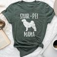 Vintage Shar-Pei Mama Sharpei Mom Dog Owner Mother Bella Canvas T-shirt Heather Mauve