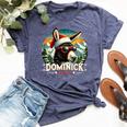 Christmas Xmas Dominick The Donkey Christmas Donkey Cheer Bella Canvas T-shirt Heather Forest