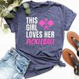 This Girl Loves Her Pickleball Bella Canvas T-shirt Heather Forest This Girl Loves Her Pickleball Bella Canvas T-shirt Heather Forest