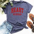 Heart Breaker Happy Valentine's Day Retro Women Bella Canvas T-shirt Heather Forest