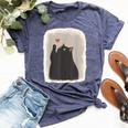 Japanese Anime Cute Cat Heart Kawaii Black Cat Heart Girls Bella Canvas T-shirt Heather Forest