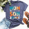 Mom Son Squad Mother Family Bella Canvas T-shirt Heather Forest