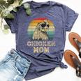Vintage Chicken Mom Chicken Lovers Mommy Mother's Day Bella Canvas T-shirt Heather Forest