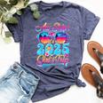 Aw Ship It's A 2025 Girls Trip Matching Cruise Trip Women Bella Canvas T-shirt Heather Navy