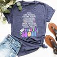 I'm A Theatre Mom Theatre Actor Mom Theatre Actress Mom Bella Canvas T-shirt Heather Navy