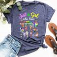 Just A Girl Who Love Dandy's World Bella Canvas T-shirt Heather Navy