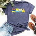 Mama Mom And Dad Birthday Princess Girl Family Matching Bella Canvas T-shirt Heather Navy