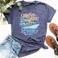 Mother And Daughter Cruise 2025 Mom Daughter Trip 2025 Bella Canvas T-shirt Heather Navy