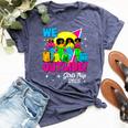 We Outside Girls Trip 2025 Afro Girls Black Together Bella Canvas T-shirt Heather Navy