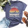 Retro Talk Less Smile More Shirt Historic Hamilton Quote Women's Heather T-Shirt Heather Navy