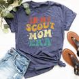 In My Scout Mom Era Scout Mom Vintage Bella Canvas T-shirt Heather Navy