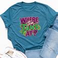 Where Them Vintage Fans At Black Girl For Girls Bella Canvas T-shirt Heather Deep Teal