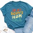 In My Scout Mom Era Scout Mom Vintage Bella Canvas T-shirt Heather Deep Teal