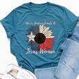 Never Underestimate A Texas Woman Feminist Women's Rights Women's Heather T-Shirt Heather Deep Teal