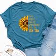 In A World Of Grandmas Be A Yia Yia Greece Greek Grandma Bella Canvas T-shirt Heather Deep Teal