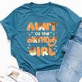 Aunt Of The Birthday Girl Dog Family Party Decorations Bella Canvas T-shirt Heather Navy