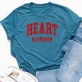 Heart Breaker Happy Valentine's Day Retro Women Bella Canvas T-shirt Heather Navy
