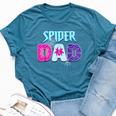 Parents Mom Spider Dad Matching Family Birthday Bella Canvas T-shirt Heather Navy