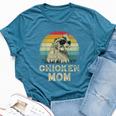 Vintage Chicken Mom Chicken Lovers Mommy Mother's Day Bella Canvas T-shirt Heather Navy