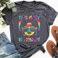 This Is My 80'S Costume 1980S 80S Outfit Disco Party Bella Canvas T-shirt Heather Dark Grey