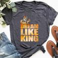 Black History Month Dream Like African Leaders Women Bella Canvas T-shirt Heather Dark Grey