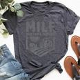 Farm Dad Joke Farmer Mom Man I Love Farming Bella Canvas T-shirt Heather Dark Grey