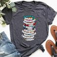 Girl Taylor First Name Personalized Groovy 80'S Bracelet Bella Canvas T-shirt Heather Dark Grey