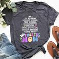 I'm A Theatre Mom Theatre Actor Mom Theatre Actress Mom Bella Canvas T-shirt Heather Dark Grey