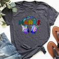Mary Name Personalized R&B Music Vibes 80'S Vintage Women Bella Canvas T-shirt Heather Dark Grey
