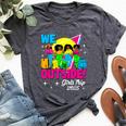 We Outside Girls Trip 2025 Afro Girls Black Together Bella Canvas T-shirt Heather Dark Grey