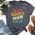 In My Scout Mom Era Scout Mom Vintage Bella Canvas T-shirt Heather Dark Grey