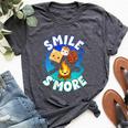 Smile S'More Weekend Clamping Children Women's Heather T-Shirt Heather Dark Grey