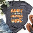 Aunt Of The Birthday Girl Dog Family Party Decorations Bella Canvas T-shirt Heather Deep Teal